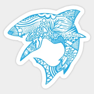 Shark_bites Sticker